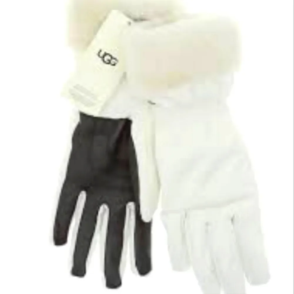 Ugg All Weather Touchscreen Gloves- White